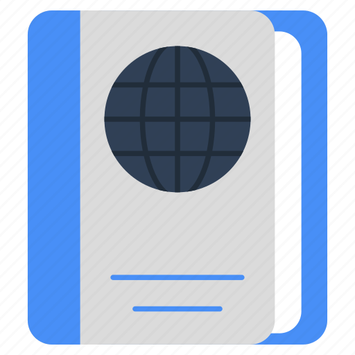 Passport, permit, travel pass, identity pass icon - Download on Iconfinder