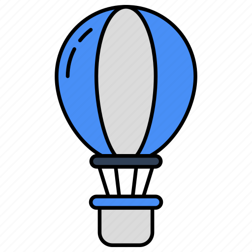 Hot air balloon, fire balloon, adventure balloon, gas balloon, helium balloon icon - Download on Iconfinder