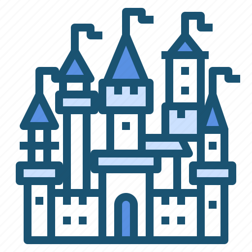 Castle, disney, tower icon - Download on Iconfinder