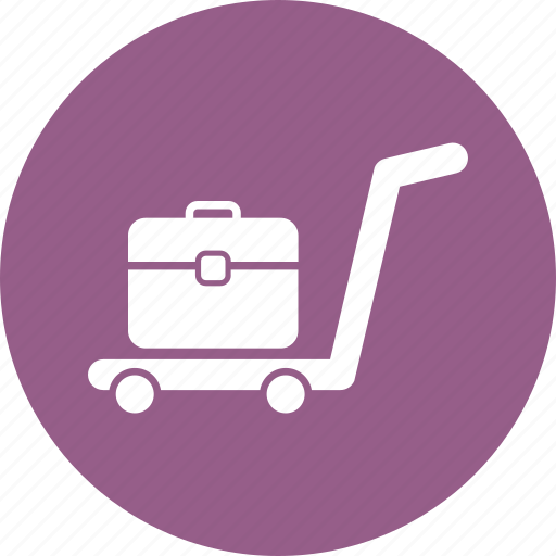 Bag, baggage, cart, luggage icon - Download on Iconfinder