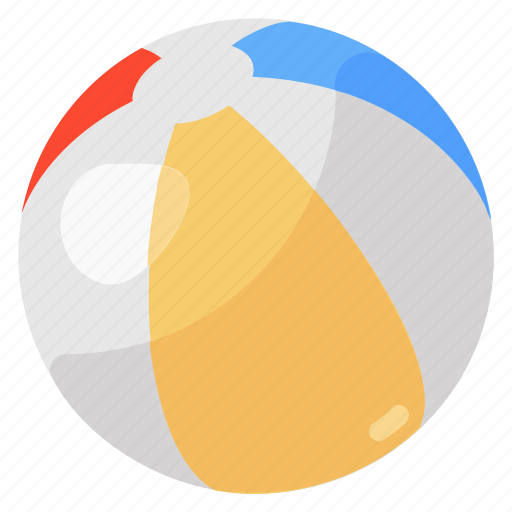 Ball, beach, beach ball, game, sports ball, sports equipment, volleyball icon - Download on Iconfinder