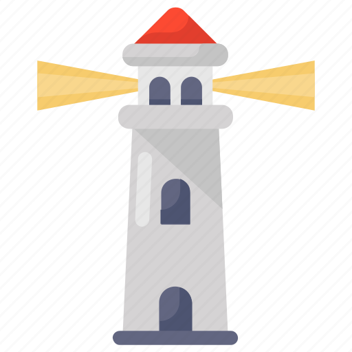 Beacon light, lighthome, lighthouse, lightship, watch tower icon - Download on Iconfinder