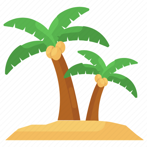 Bay, beach, island, palm, palm trees, tropical area, tropical island icon - Download on Iconfinder