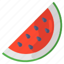 healthy food, juicy fruit, nutritious food, organic fruit, slice, watermelon, watermelon slice