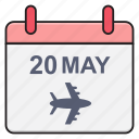 flight, date, tour, calendar, schedule