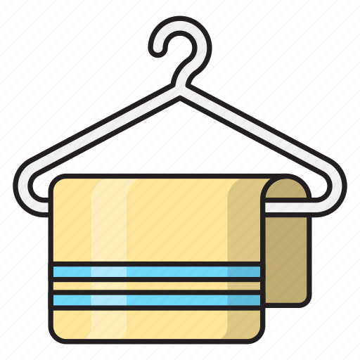 Hanging, towel, bath, hotel, hanger icon - Download on Iconfinder