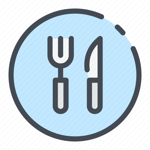 Cafe, food, fork, knife, restaurant, sign icon - Download on Iconfinder