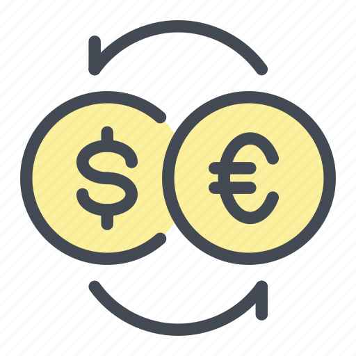 Change, coin, currency, dollar, euro, exchange, money icon - Download on Iconfinder