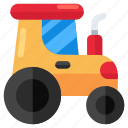 tractor, vehicle, automobile, automotive, transport