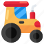 tractor, vehicle, automobile, automotive, transport 
