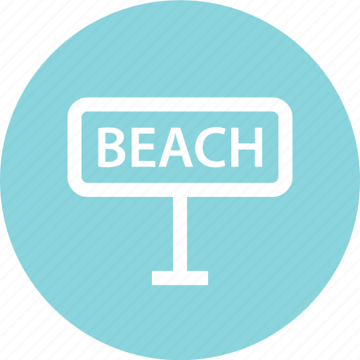 Beach, online, sign icon - Download on Iconfinder
