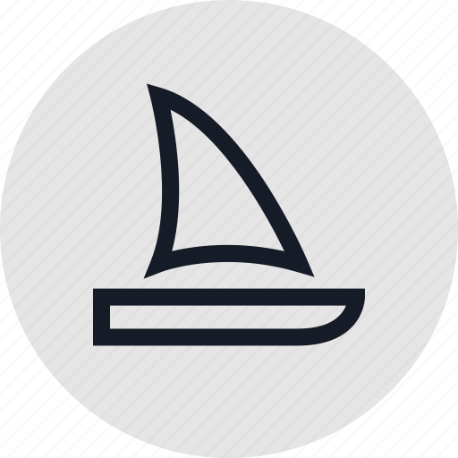 Boat, sail, ship icon - Download on Iconfinder on Iconfinder