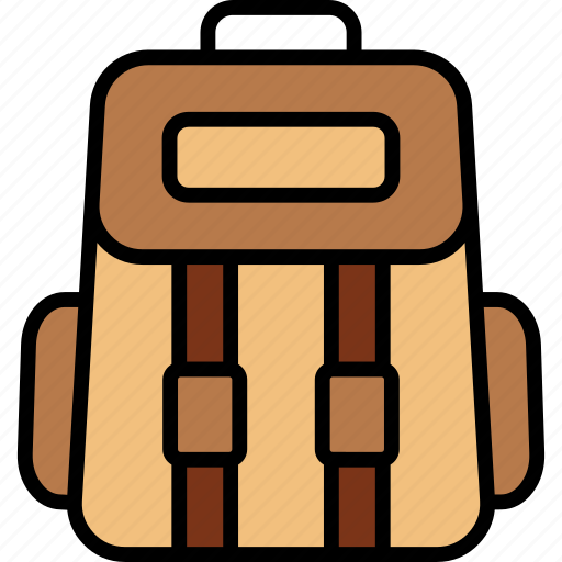 Backpack, bag, holiday, shopping, tourism, travel, vacation icon - Download on Iconfinder