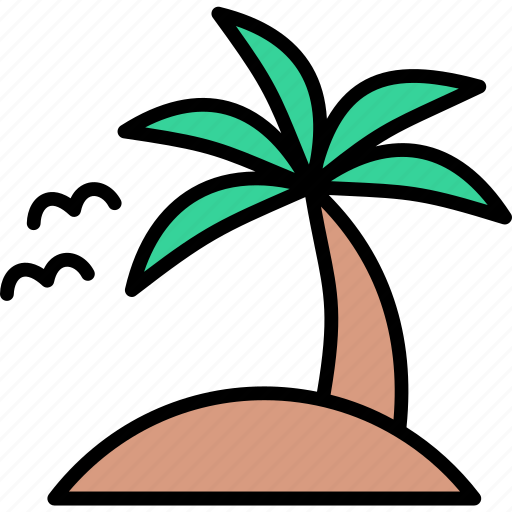 Beach, holiday, island, sea, summer, travel, vacation icon - Download on Iconfinder