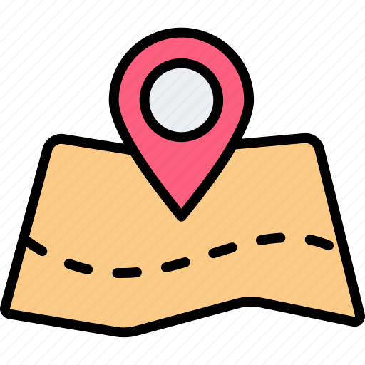 Location, map, navigation, pin, point, travel, vacation icon - Download on Iconfinder
