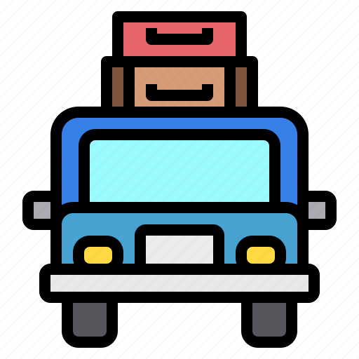 Baggage, transport, vacation, travel, car icon - Download on Iconfinder