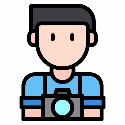 Photographer, travel, man, traveler, avatar, vacation icon - Download on Iconfinder