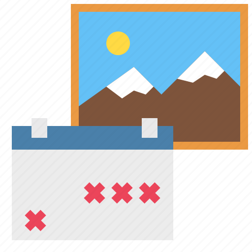 Photo, vacation, calendar, image, travel, day icon - Download on Iconfinder