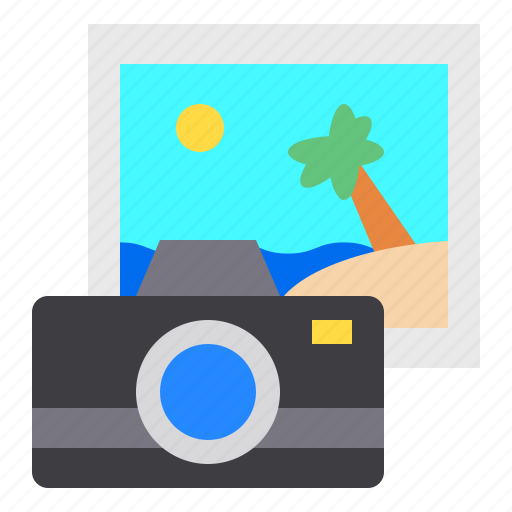 Camera, beach, vacation, photo, travel icon - Download on Iconfinder
