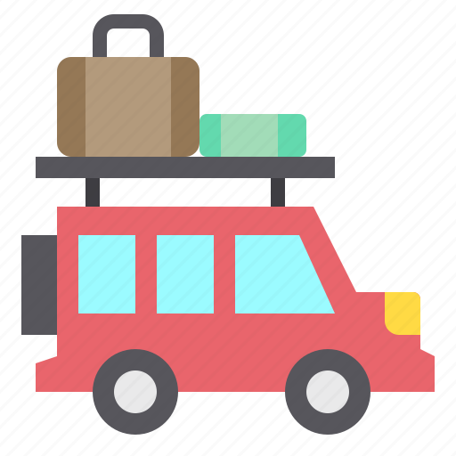 Car, vacation, baggage, travel icon - Download on Iconfinder