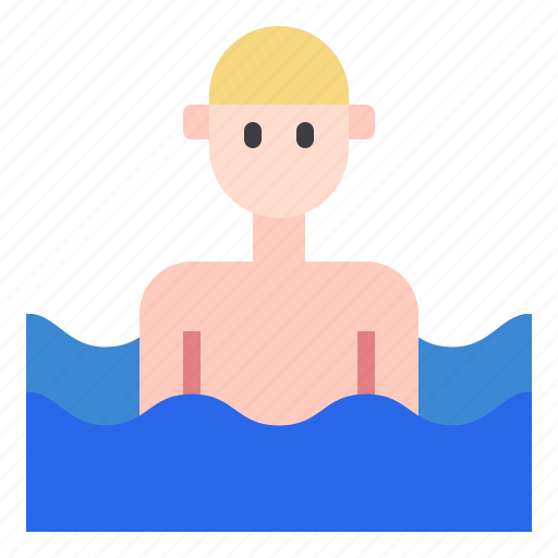 Male, man, vacation, avartar, travel, swinming, sport icon - Download on Iconfinder