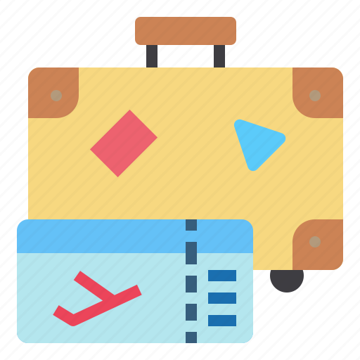Travel, vacation, bag, ticket icon - Download on Iconfinder