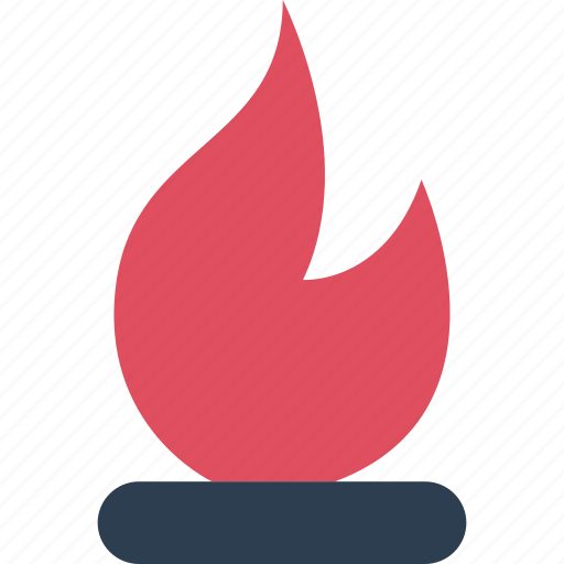 Away, burn, fireplace, hot, outdoors, travel, vacation icon - Download on Iconfinder