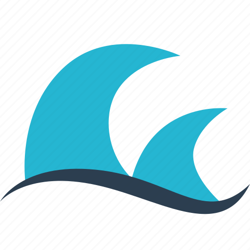Away, ocean, outdoors, travel, vacation, water, waves icon - Download on Iconfinder
