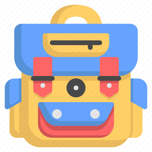 Travel, bag, travelling, vacation, camping, backpack, baggage icon - Download on Iconfinder