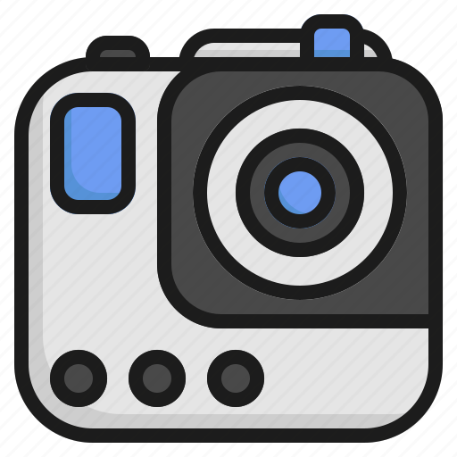 Camera, action, travel, travelling, videography, photograph, photography icon - Download on Iconfinder