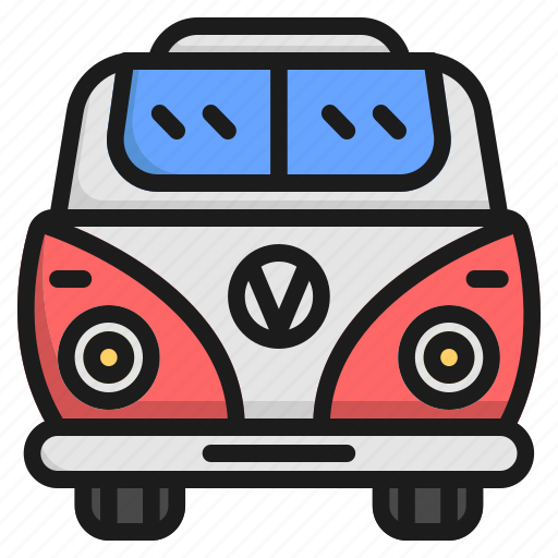 Car, travel, van, transportation, caravan, vehicle, transport icon - Download on Iconfinder