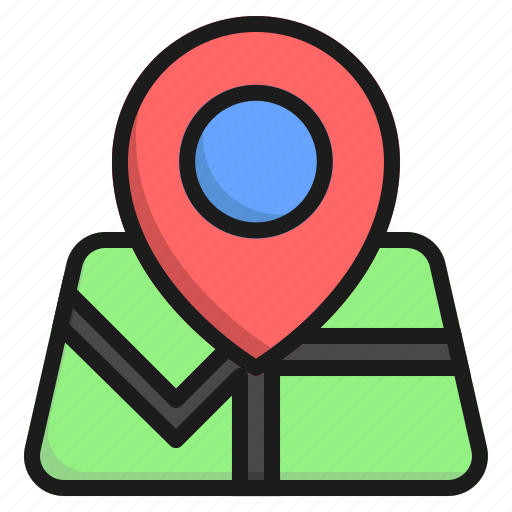 Map, travel, placeholder, positition, navigation, pin, maps and location icon - Download on Iconfinder