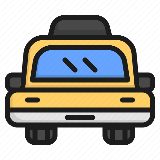 Taxi, travel, travelling, cab, transportation, public, vehicle icon - Download on Iconfinder
