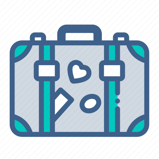 Luggage, tourism, tour, summer, suitcase, baggage, holiday icon - Download on Iconfinder
