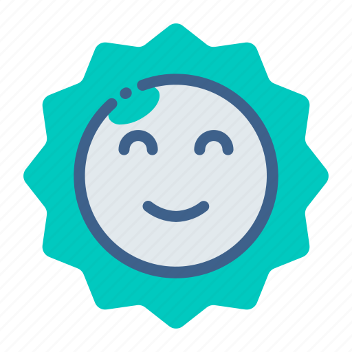 Sunny, weather, moon, night, cloudy, snow, summer icon - Download on Iconfinder