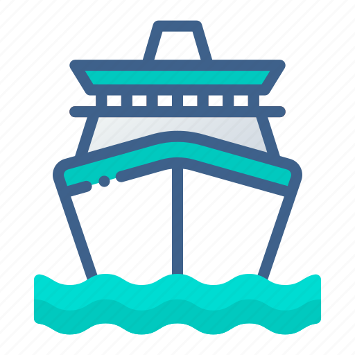 Vessel, ship, travel, sea, boat, holiday, vacation icon - Download on Iconfinder