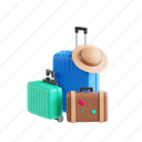 briefcase, travel, luggage 