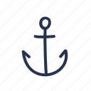 anchor, doodle