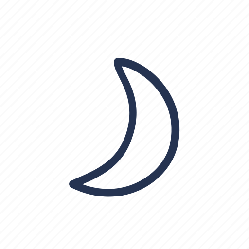 Crescent, moon, night, sky, sleep icon - Download on Iconfinder