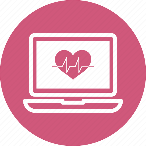 Computer, heart, laptop, technology icon - Download on Iconfinder
