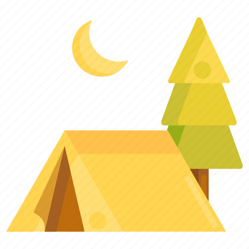 Camp, campground, camping, campsite, tent, tentsite icon - Download on Iconfinder