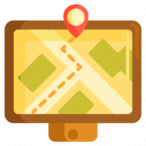 Gps, map, navigation, navigator icon - Download on Iconfinder