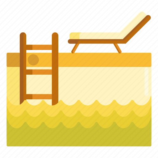 Pool, poolside, swimming, swimming pool icon - Download on Iconfinder