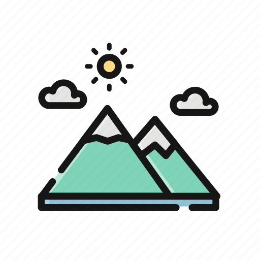 Climbing, hiking, holiday, mountain, travel, vacation, view icon - Download on Iconfinder
