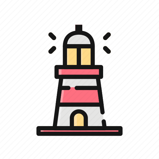 Beach, holiday, lighthouse, summer, travel, travelling, vacation icon - Download on Iconfinder