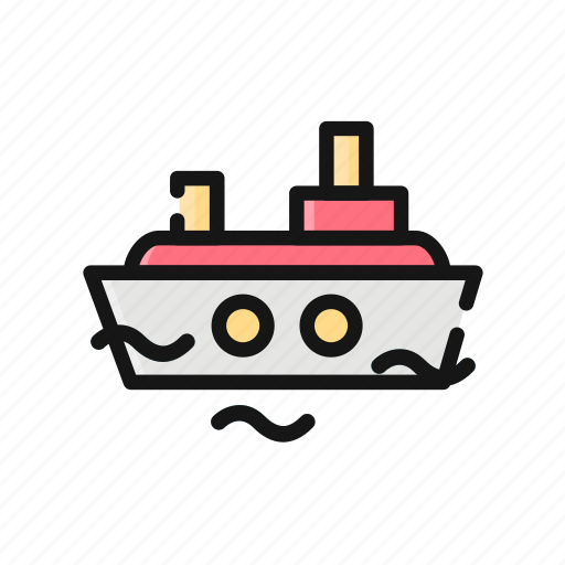 Cruise, sea, ship, transport, transportation, travel, vehicle icon - Download on Iconfinder