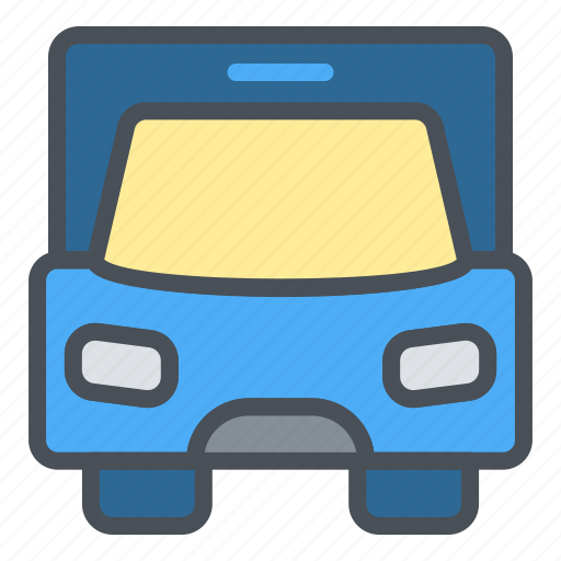 Happy, journey, transportation, travel, vacation, van icon - Download on Iconfinder