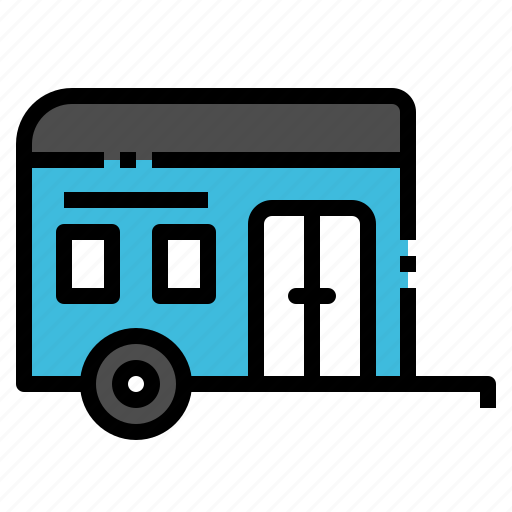 Car, trailer, transport, truck, vehicle icon - Download on Iconfinder