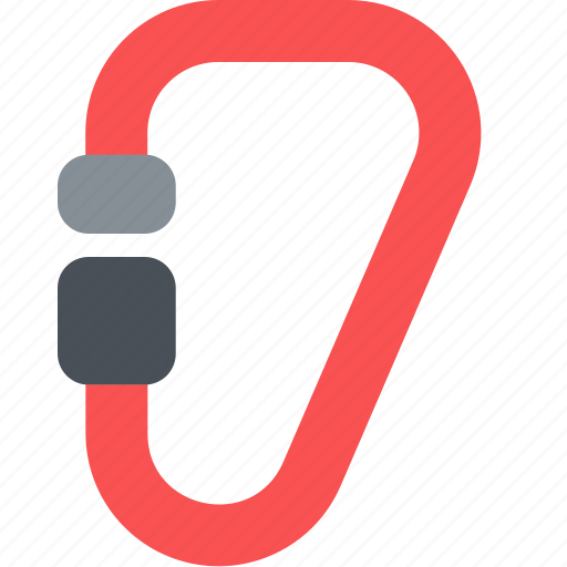 Carabiner, happy, journey, transportation, travel, vacation icon - Download on Iconfinder