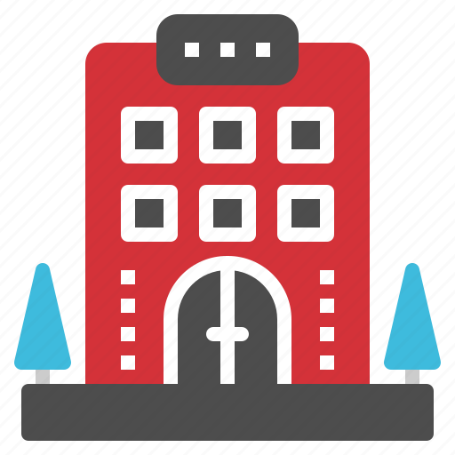 Building, hotel, sleep, travel, vacation icon - Download on Iconfinder